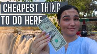 CHEAPEST activity in VICTORIA FALLS!