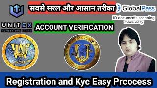 UNITEX EXCHANGE|| का सबसे अच्छा और सरल तरीका//REGISTRATION AND KYC ESAY PROCESS