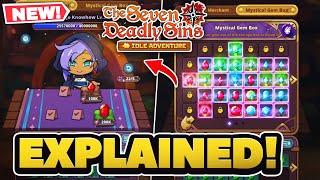 MYSTICAL GEM BOX EXPLAINED! New Merchant System! | 7DS: Idle Adventure!