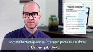 Hydrogen Peroxide Ear Drops - Cleaning Ear Infections and Ear Wax