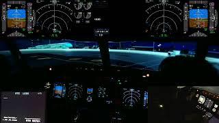 Duo flight from LEMD (Madrid) to LEMH (Menorca) in B737-800 homecockpit (P3D V4 PROSIM)