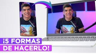  Convierte  tu CELULAR en una WEBCAM ► Y envía a OBS Studio 2024