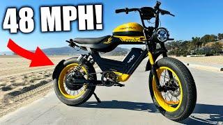 The NEW 72 Volt HappyRun G100 Pro ebike is a Speed Demon 