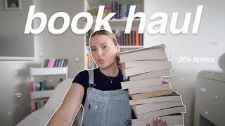 huge book haul! 20+ books ⭐️