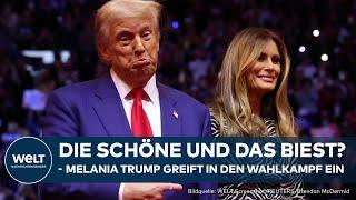 US-WAHLEN 2024: Mysteriöse Melania - Ist Donald Trumps Ehefrau sein letztes As im Ärmel?