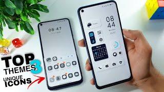 Top 3 Amazing Xiaomi Themes With Unique Icons | Best Miui Themes | Best Miui 12.5 Themes | NixAndrow
