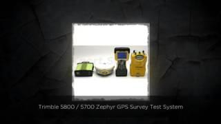 Trimble 5800 / 5700 Zephyr GPS Survey Test System w/ TSC2 Co