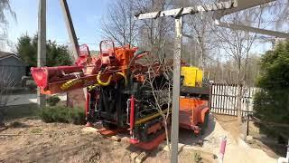 Бурение скважин малогабаритной техникой МГБУ С-200