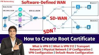 2. SD-WAN | How to Create and Upload Root Certificate on vManage