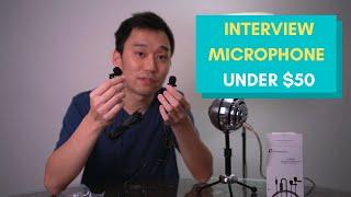 Microphone for Video Interviews under $50 | CKMOVA LCM5D