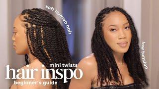 NEW! Mini Twists with Natural Human Hair | QVR HAIR