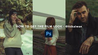 FILM LOOK - Similar like Kaiwan Shaban | Photoshop tutorial 2021  | Free XMP file | Divesh walanj