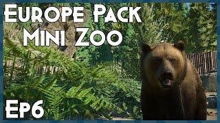 Eurasian Brown Bear Habitat | Planet Zoo Speed Build | Planet Zoo Europe Pack Mini Zoo Ep6