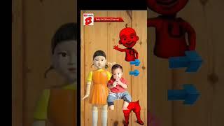 squid game dan Upin Ipin #shorts #subscribe #bima #youtubeshorts