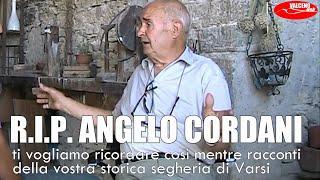 ULTIMO SALUTO A ANGELO CORDANI