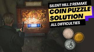 Silent Hill 2 Remake Coin Puzzle Solution and Locations (All Difficulties)