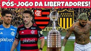 PÓS-JOGO DAS QUARTAS DA COPA LIBERTADORES! FLAMENGO X PEÑAROL, EM CAMPEÓN DEL SIGLO!