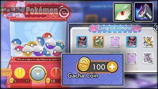 Spending 100 Gacha Coins - Pokemon Infinity Island / The Soul Guardian