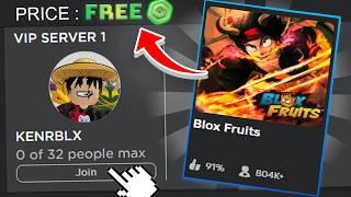 Blox Fruits FREE Private Servers (Working 2025) - EASY Guide