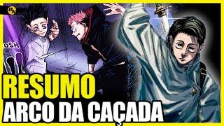 RESUMO 3ª TEMPORADA DE JUJUTSU KAISEN - Arco da Caçada ao Itadori