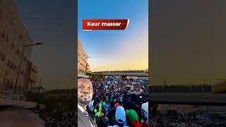 Caravane de Ousmane SONKO à Keur Massar