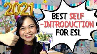 Best ESL Self-Introduction I've Made | Introduce Your Self Like a Pro and Have more Students!