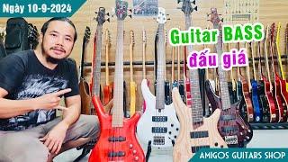 Guitar BASS đấu giá Nhật - hàng xịn, chất lượng, giá cực tốt kèm DEMO | Ngày 10-9-2024 | Amigos Shop