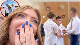 the *EMOTIONAL* moment watching my 13 yr old TWINS turn into.... 