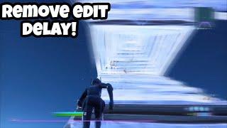 How To REMOVE Edit Delay On CONSOLE (PS4/XBOX) | EDIT 2X AS FAST