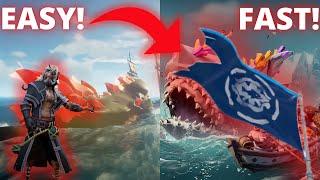 HOW TO GET GRADE 5 EMISSARY EASY! HUNTERS CALL! Sea of Thieves! Season 15!
