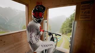 Adrenaline Junkies Unleashed: Canyon CLLCTV DH Team takes on the ultimate challenge @OLM VOLLE LINE