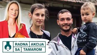 Radna akcija sa Tamarom - kod porodice Labat I PRVA