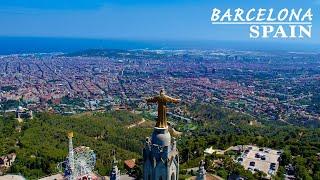 BARCELONA - by drone [4K]