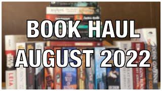 August 2022 Book Haul (20+ Books!) — Caleb Likes Books