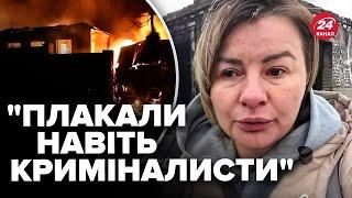 УДАР по Харкову – КАДРИ з місця ТРАГЕДІЇ / ПЕКЕЛЬНА ріка розтікалася ВУЛИЦЕЮ