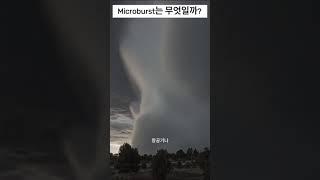 Microburst: What Is It?  #물폭탄