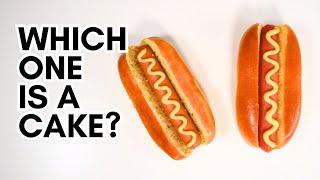 Sharing My Underdog Story (Hyperrealistic Hot Dog Cake)