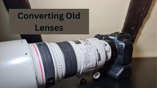 Using an old lens converted on a Mirrorless Camera - How well does it work?