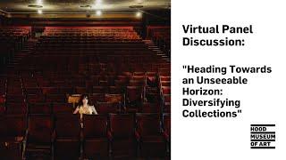 Virtual Panel Discussion: "Heading Towards an Unseeable Horizon  Diversifying Collections"