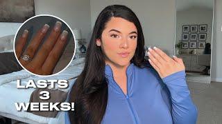 HOW I MAKE MY PRESS ON NAILS LAST 3 WEEKS *quick & easy*