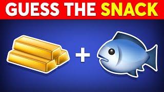 Guess The SNACK & JUNK FOOD By Emoji  Quiz Alien