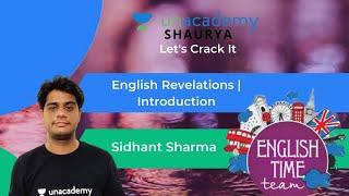 English Revelations | Introduction | Unacademy Shaurya