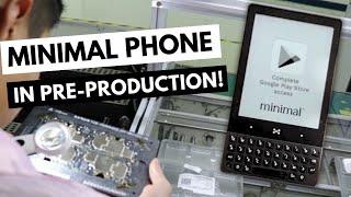 Minimal Phone Enters Pre-Production! Final Design Changes & Google Play Store Update