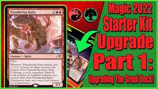 Magic 2022 Starter Kit Gruul Deck Upgrade! - How To Upgrade An MTG Deck