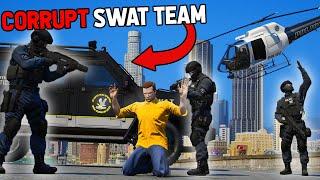 CORRUPT SWAT TROLLS PLAYERS IN GTA RP