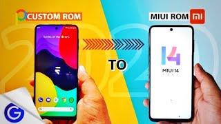 Revert Back To Stock Miui From Any Custom Rom || Xioami,Redmi & Poco 