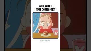 남매 육아가 특히 어려운 이유