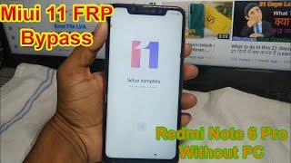 miui 11 FRP Bypass Latest Method Without PC\Mi Redmi Note 6 Pro FRP Bypass Latest FRP Unlock inHIndi