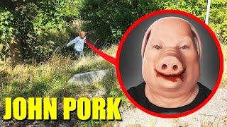 MON DRONE À TROUVÉ JOHN PORK DANS LA VRAIE VIE !! (il est dangereux !!)