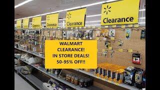 WALMART CLEARANCE & HIDDEN CLEARANCE! IN STORE DEALS! 50-95% OFF!!